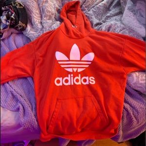 Red Adidas Hoodie